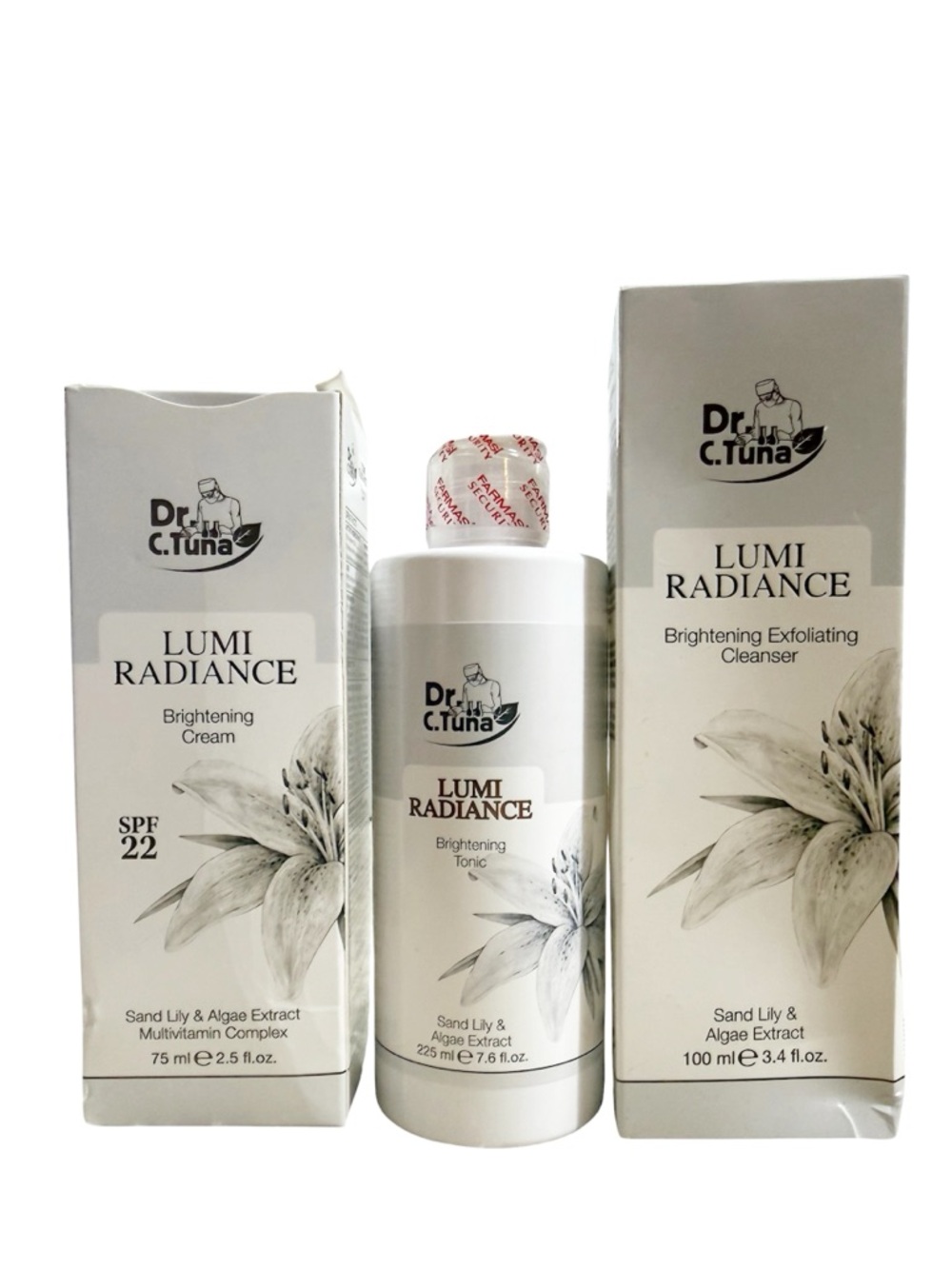 Dr. C. Tuna Lumi Radiance Brightening Set of 3
